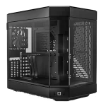 general view of HYTE Y60 Modern Aesthetic Mid Tower Power ATX Gaming PC Case Black