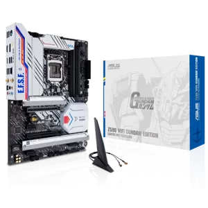 Asus Z590 Wifi Gundam Edition ATX gaming motherboard with Wifi Anteena and Box