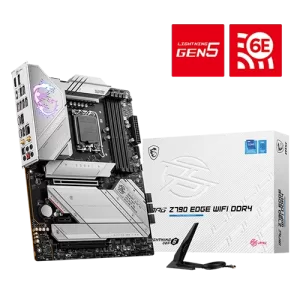 MSI MPG Z790 Edge Wi-Fi Motherboard with box and antena