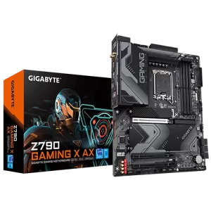 Gigabyte Z790 Gaming X AX DDR5 ATX Motherboard Close to the box