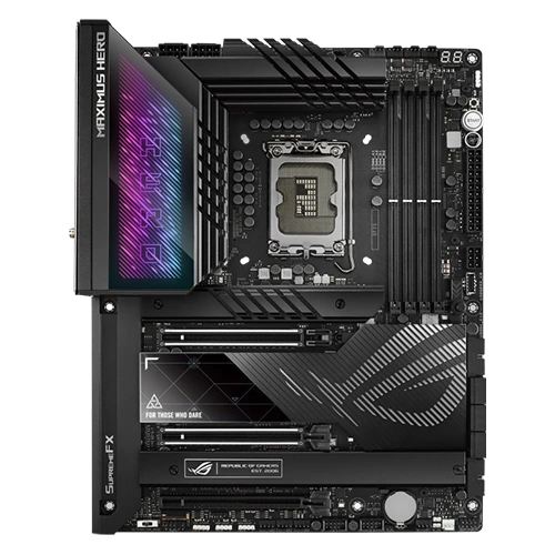front view of ROG Maximus Z790 Hero Motherboard