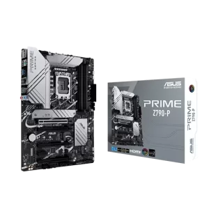 ASUS PRIME Z790-P ATX Motherboard close to the box