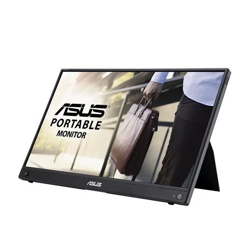 Front view of ASUS ZenScreen Go MB16AWP 15.6-inch Wireless Portable Monitor